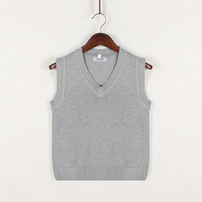 Sweater Vest Men Thicken V neck Sleeveless Knitted Sweaters Vests