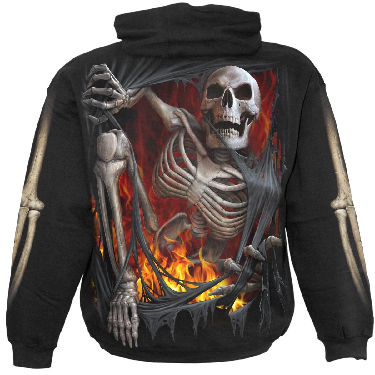 DEATH RE-RIPPED - Kids Hoody Black