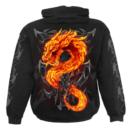 FIRE DRAGON - Hoody Black