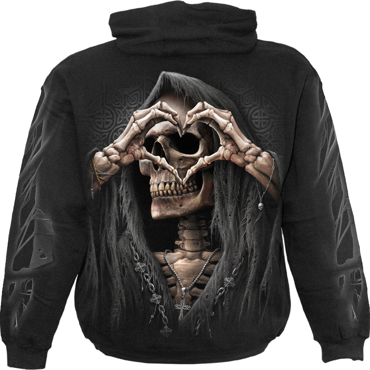 DARK LOVE - Hoody Black