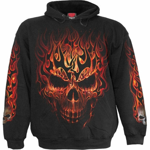 SKULL BLAST - Hoody Black