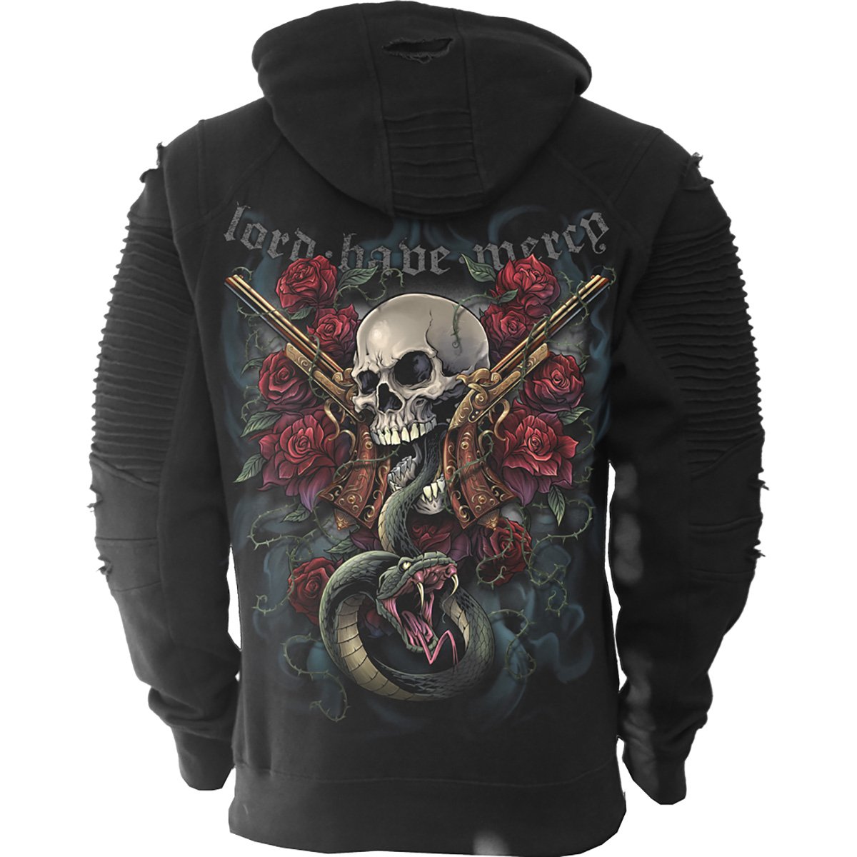 LORD HAVE MERCY - Premuim Biker Fashion Mens Hoodie