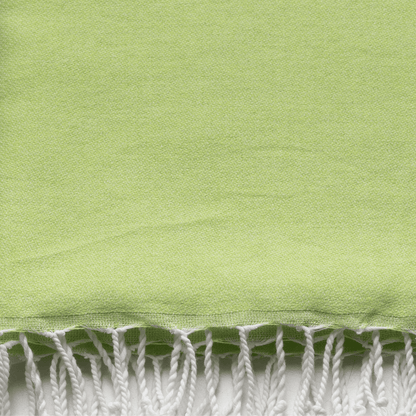 Neon Beach Towel with Recycled Gift Box, Recycled Cotton, Green, Blue