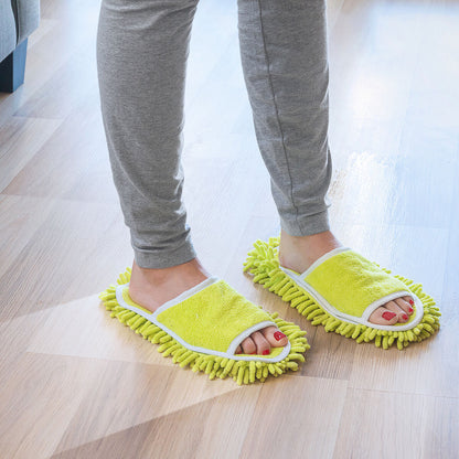 Dry Mop Slippers Mop&amp;Go InnovaGoods