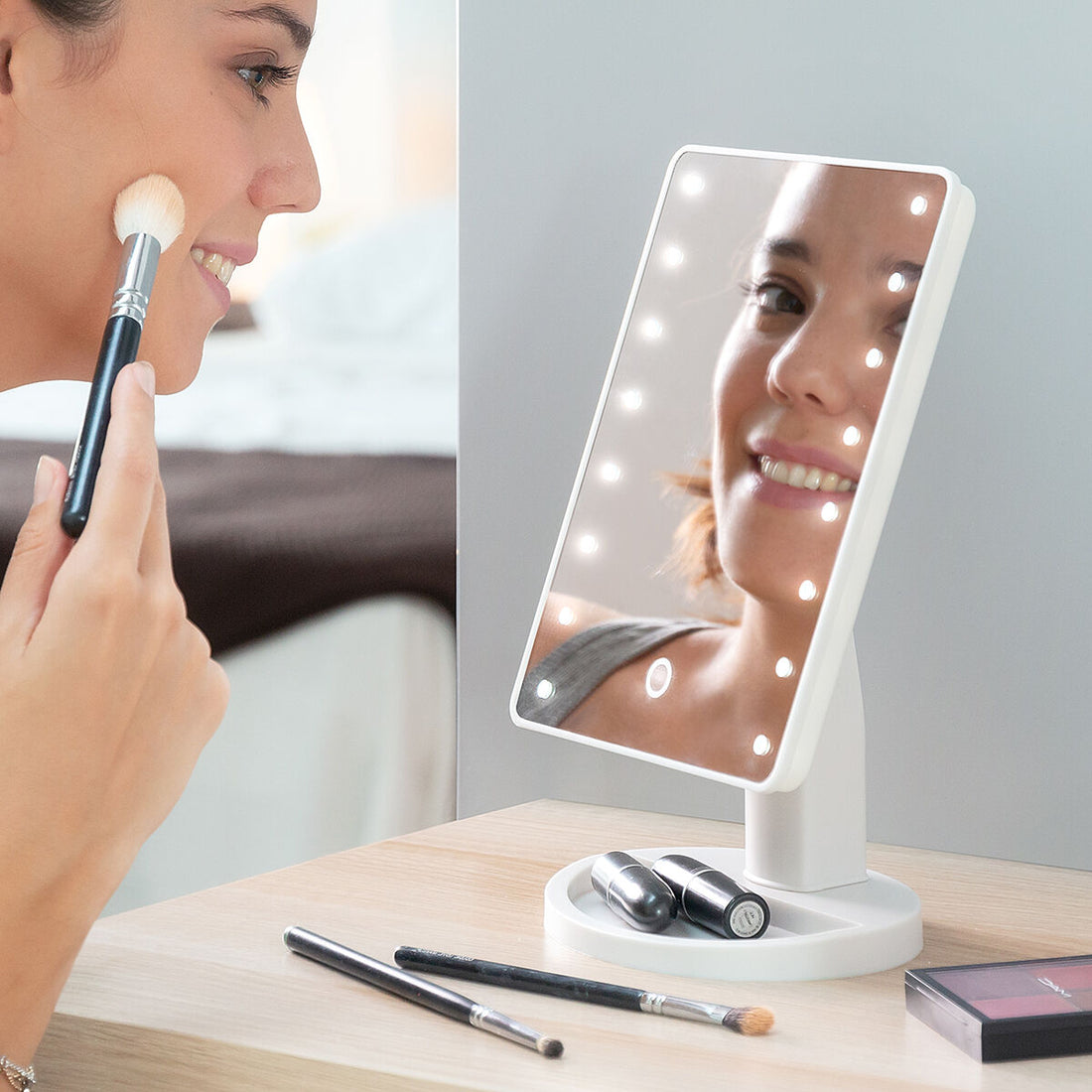 Tabletop Touch LED Mirror Perflex InnovaGoods