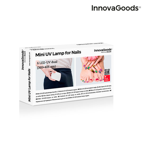 LED UV Lamp for Nails Mini InnovaGoods