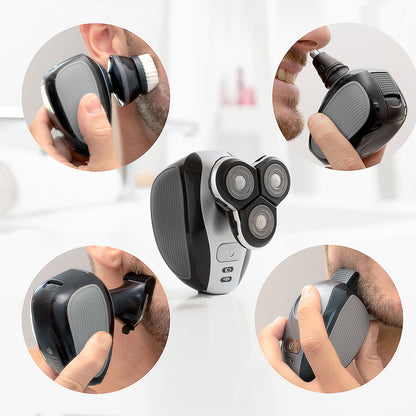 5 in 1 Rechargeable Ergonomic Multifunction Shaver Shavestyler