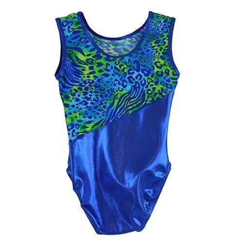 O3GL069 Obersee Girls Gymnastics Leotard One-Piece Athletic Activewear