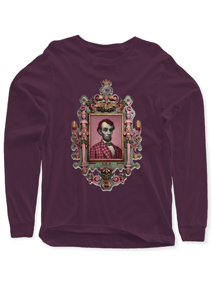 Abraham Lincoln Portrait Full Sleeves T-shirt