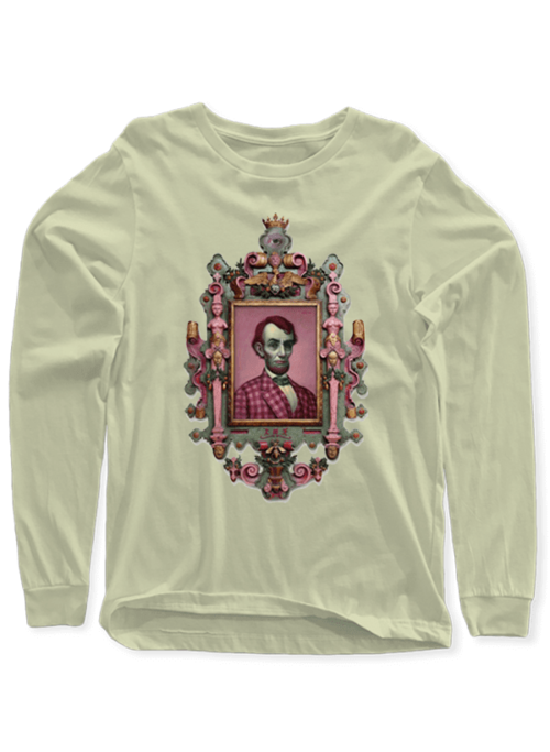 Abraham Lincoln Portrait Full Sleeves T-shirt