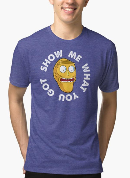 SHOW ME WHAT YOU GOT 2 Purple T-shirt