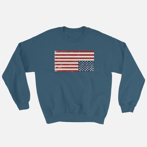 American Flag Sweatshirt