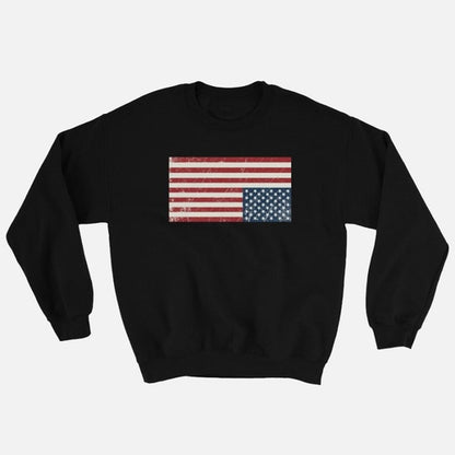 American Flag Sweatshirt