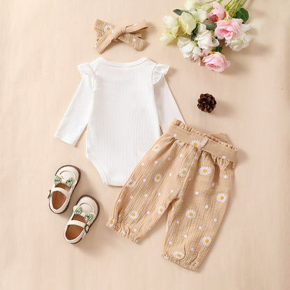 Baby Bow Three Piece Set