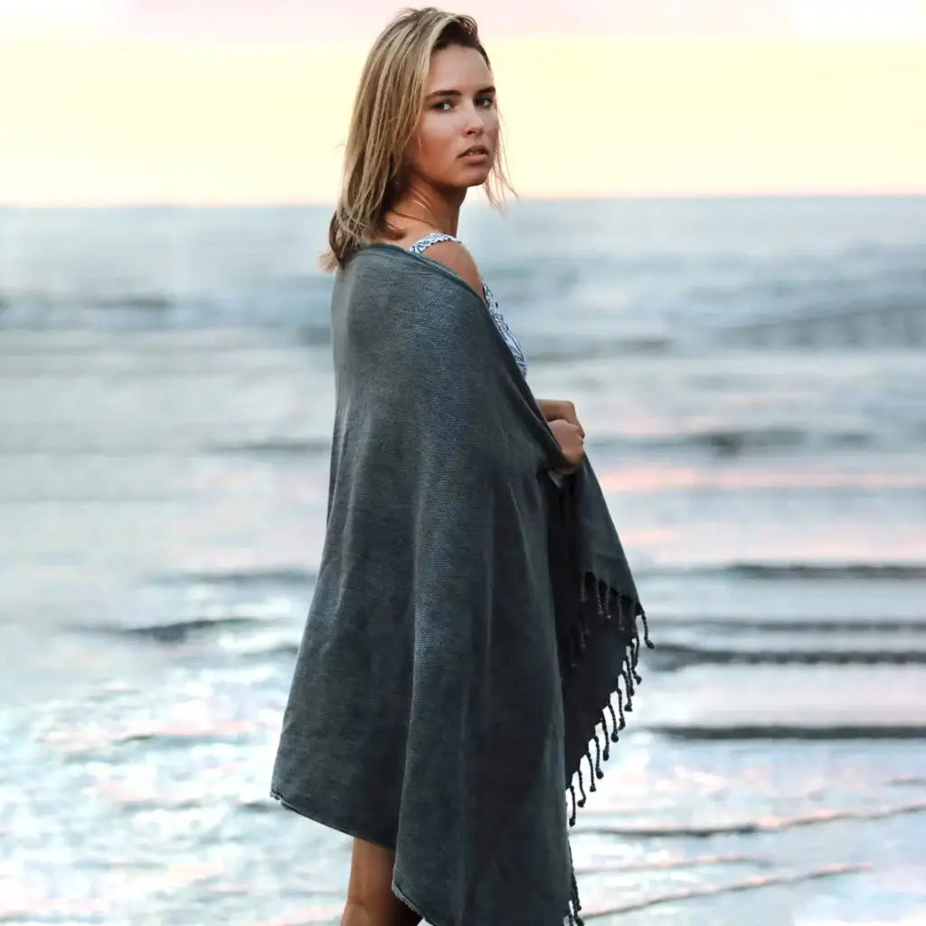 BATHMAN Stonewashed Hamamtuch - Luxus &amp; Entspannung pur