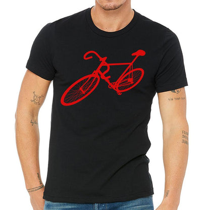 Yes, a bike on a t shirt