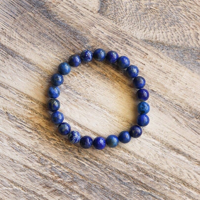 Bracelet en Lapis-Lazuli ✦ Paix intérieure, Éveil et Créativité