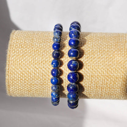 Bracelet en Lapis-Lazuli ✦ Paix intérieure, Éveil et Créativité