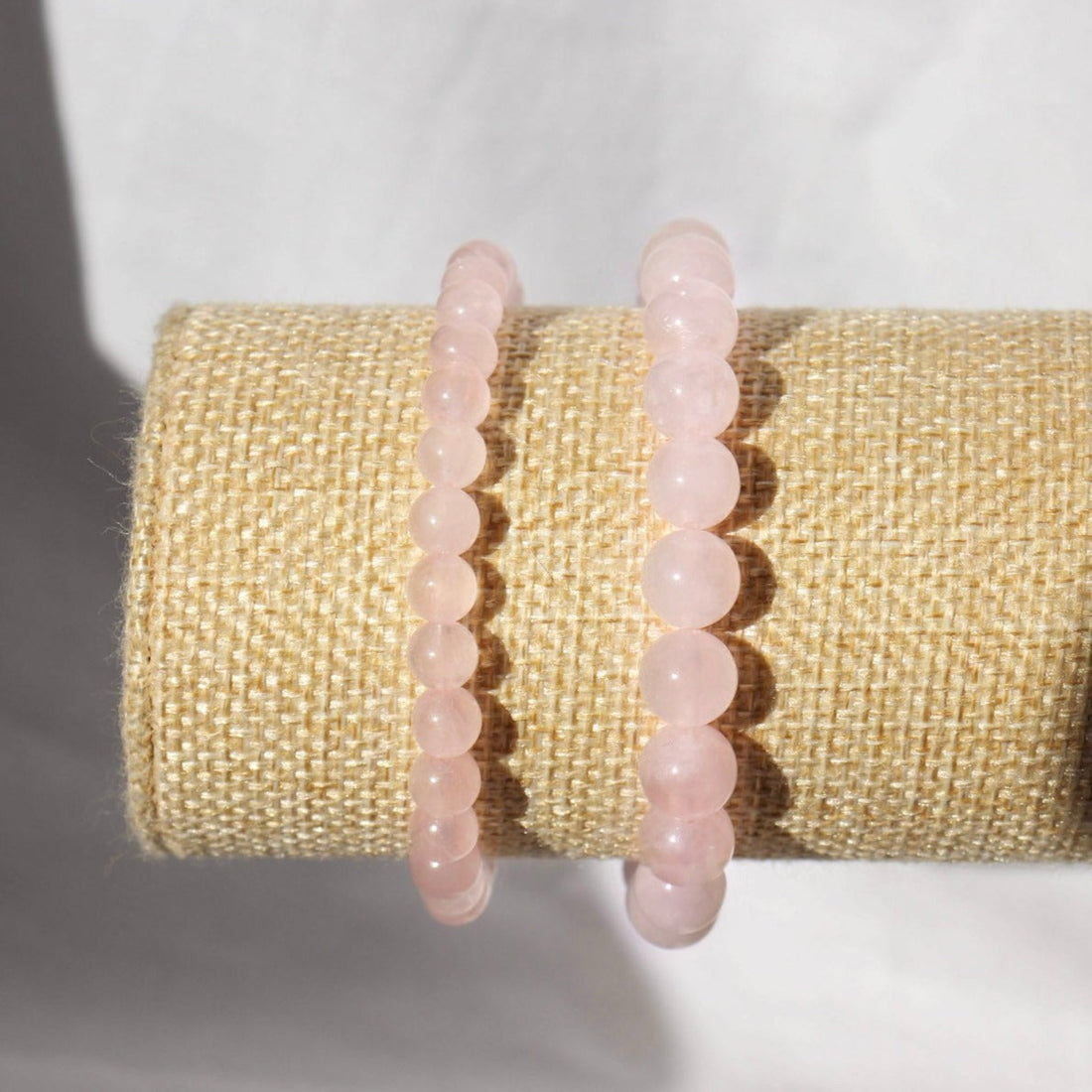 Bracelet en Quartz Rose