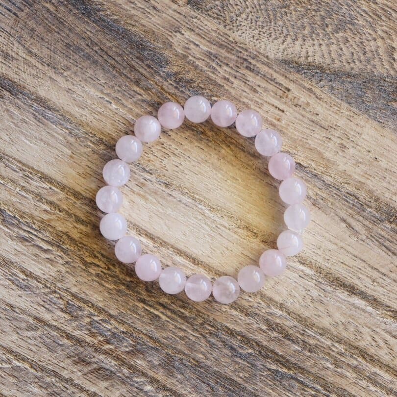 Bracelet en Quartz Rose