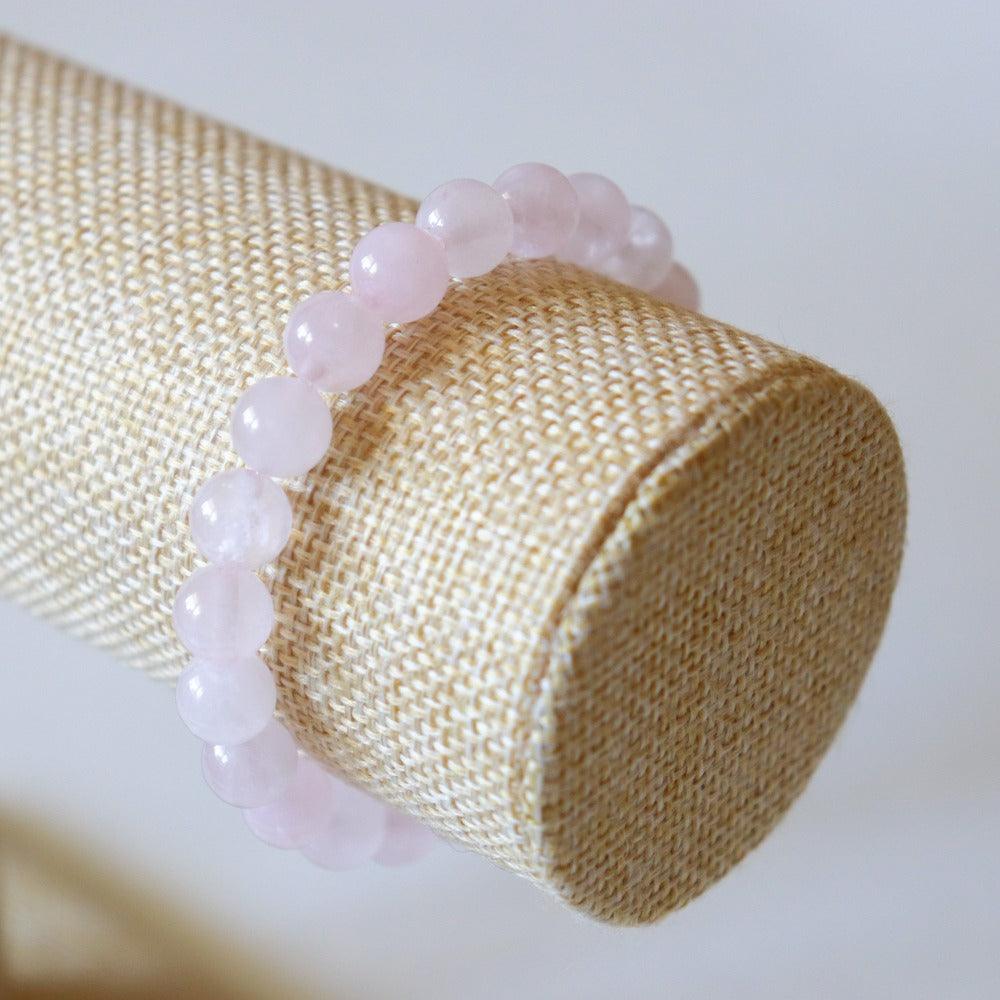 Bracelet en Quartz Rose