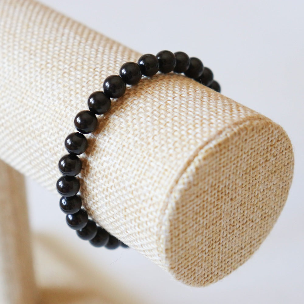 Bracelet en Tourmaline noire ✦ Protection, Ancrage, Retour à soi