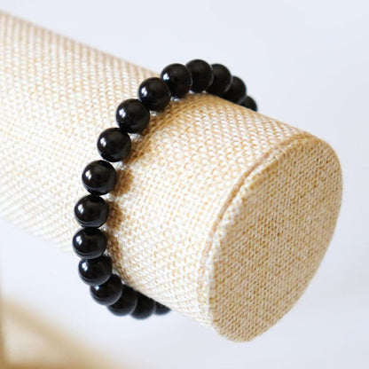 Bracelet en Tourmaline noire ✦ Protection, Ancrage, Retour à soi