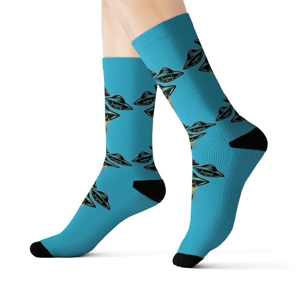 UFO Area 51 Socks