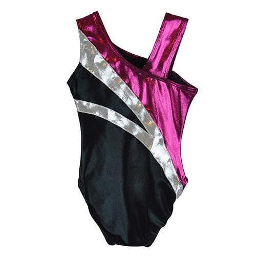 O3GL067 Obersee Girls Gymnastics Leotard One-Piece Athletic Activewear