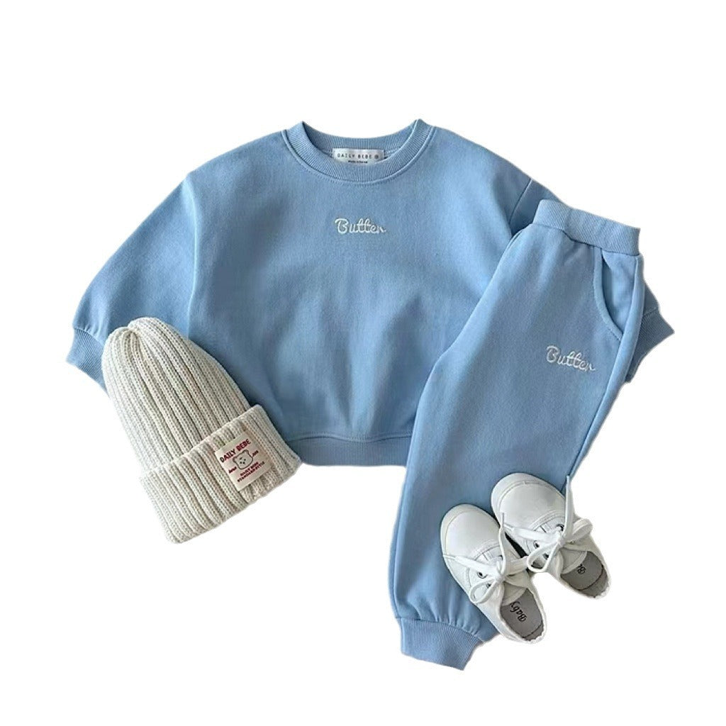 English Letters Unisex Baby Suit