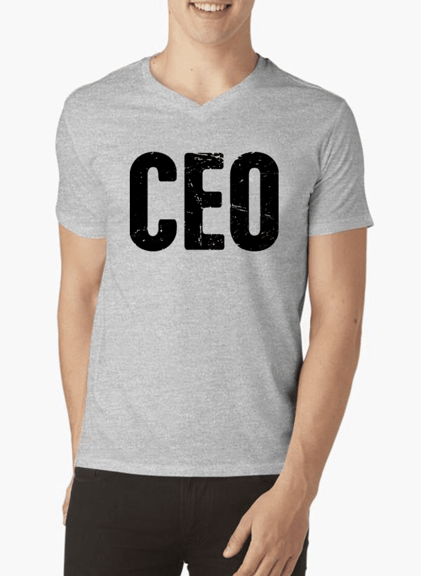 CEO V-Neck T-shirt