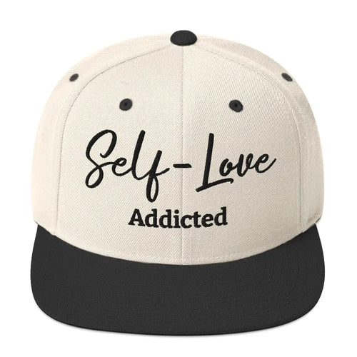 Self Love Addicted Snapback Hat with Embroidery