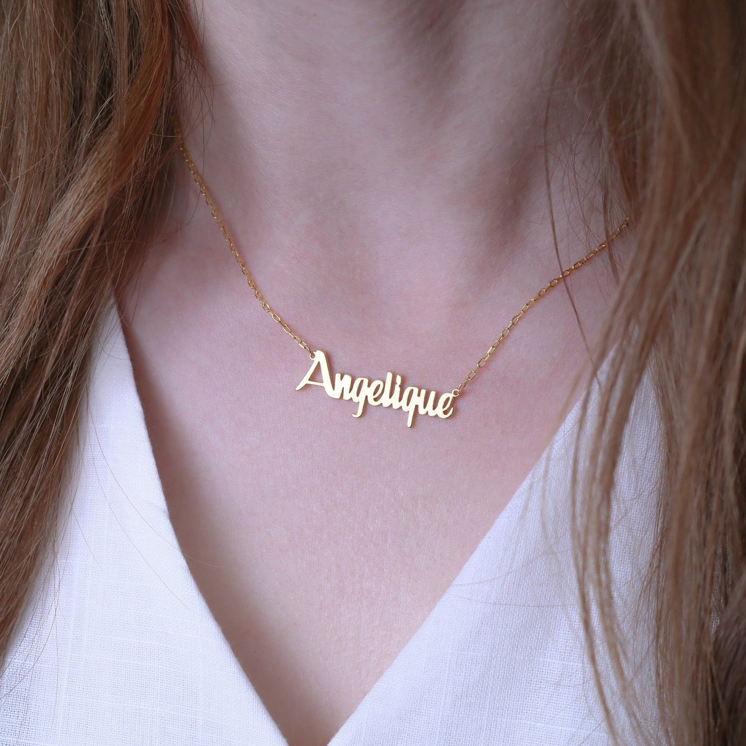 Name Necklace - personalized name necklace