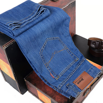 Loose Straight Casual Work Jeans For Men - RADA LONDON