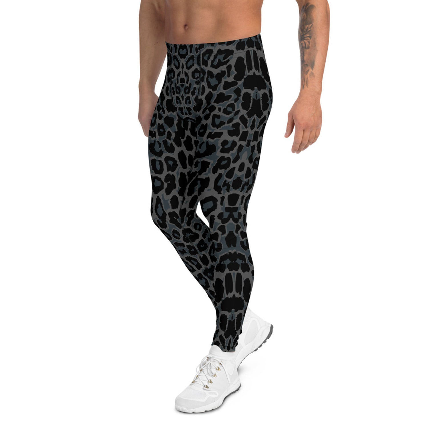 Black Leopard Spots Men&