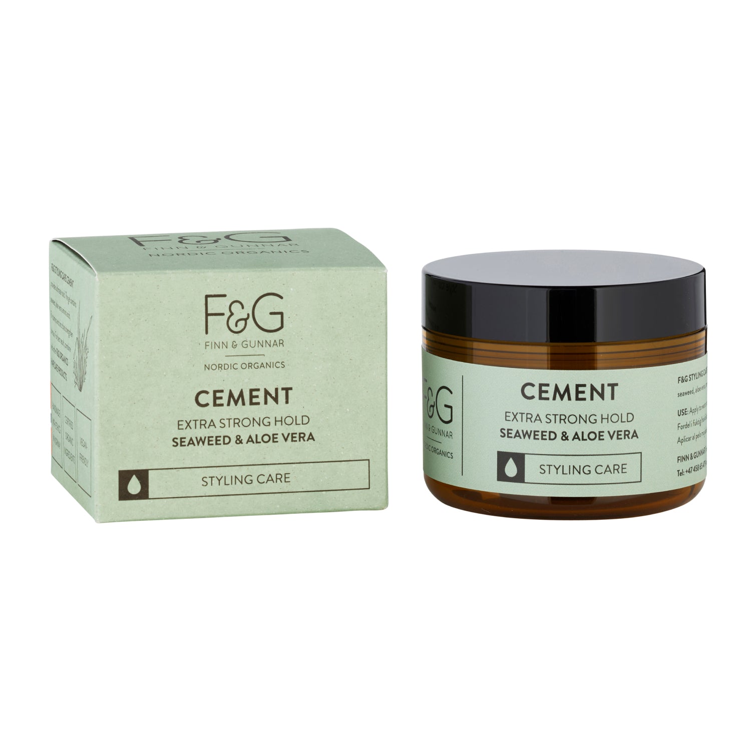 FINN &amp; GUNNAR NORDIC ORGANICS CEMENT GEL 100 ml