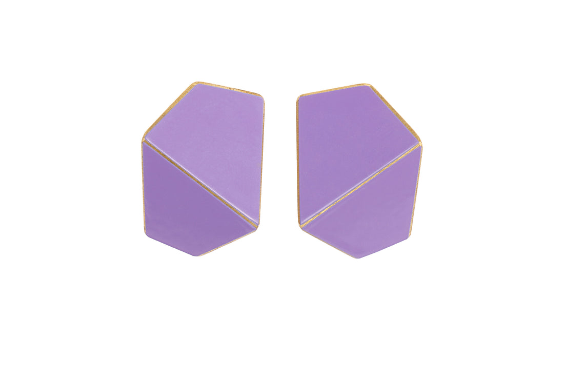 Earrings Folded Wide