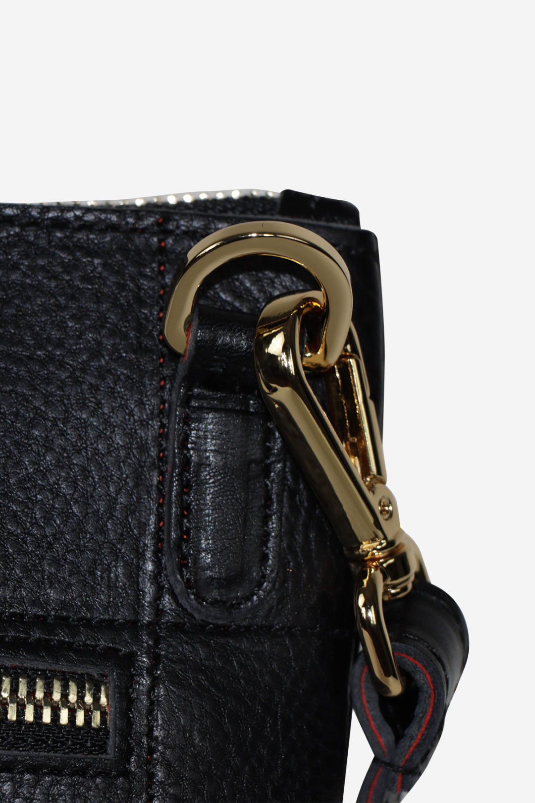 Leather Shiny Bag Black