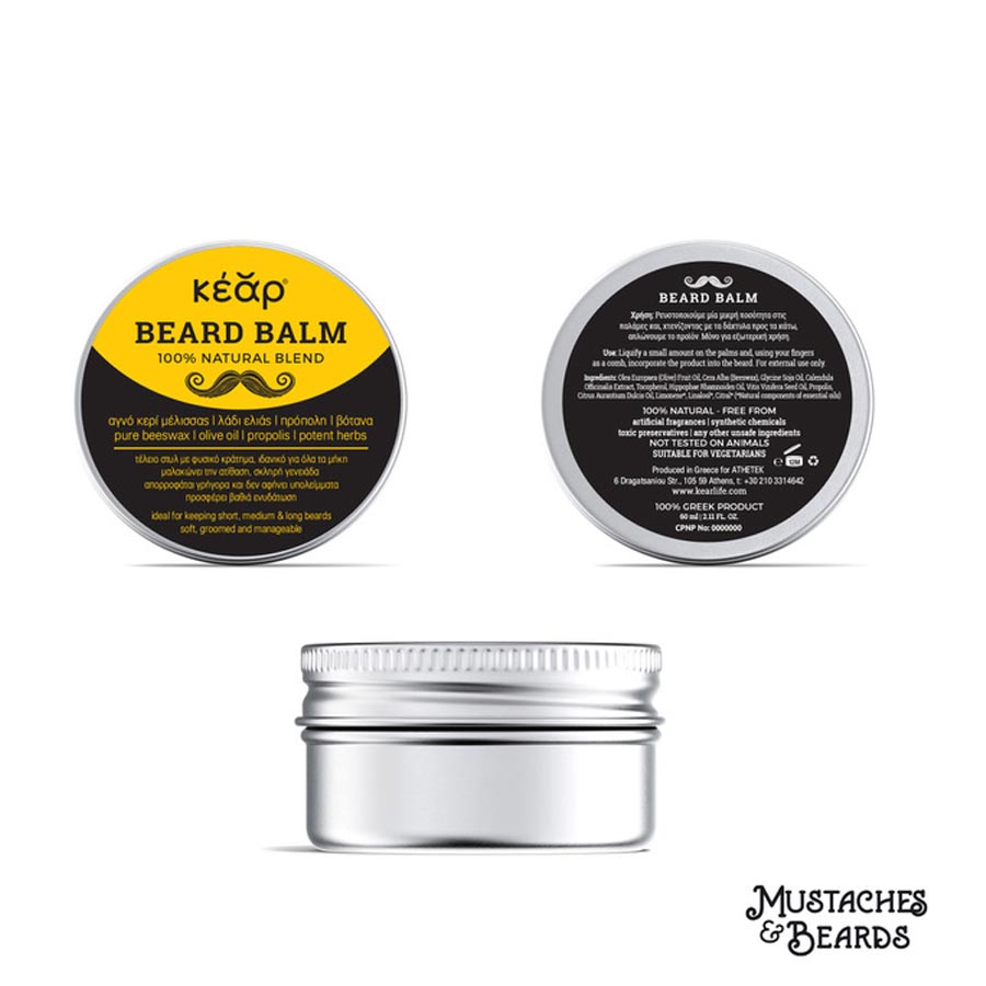 Beard Boss Kear Beard Balm : Tame, Nourish &amp; Style Naturally