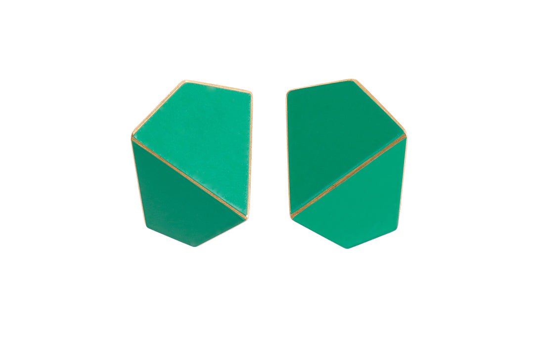 Earrings Folded Wide