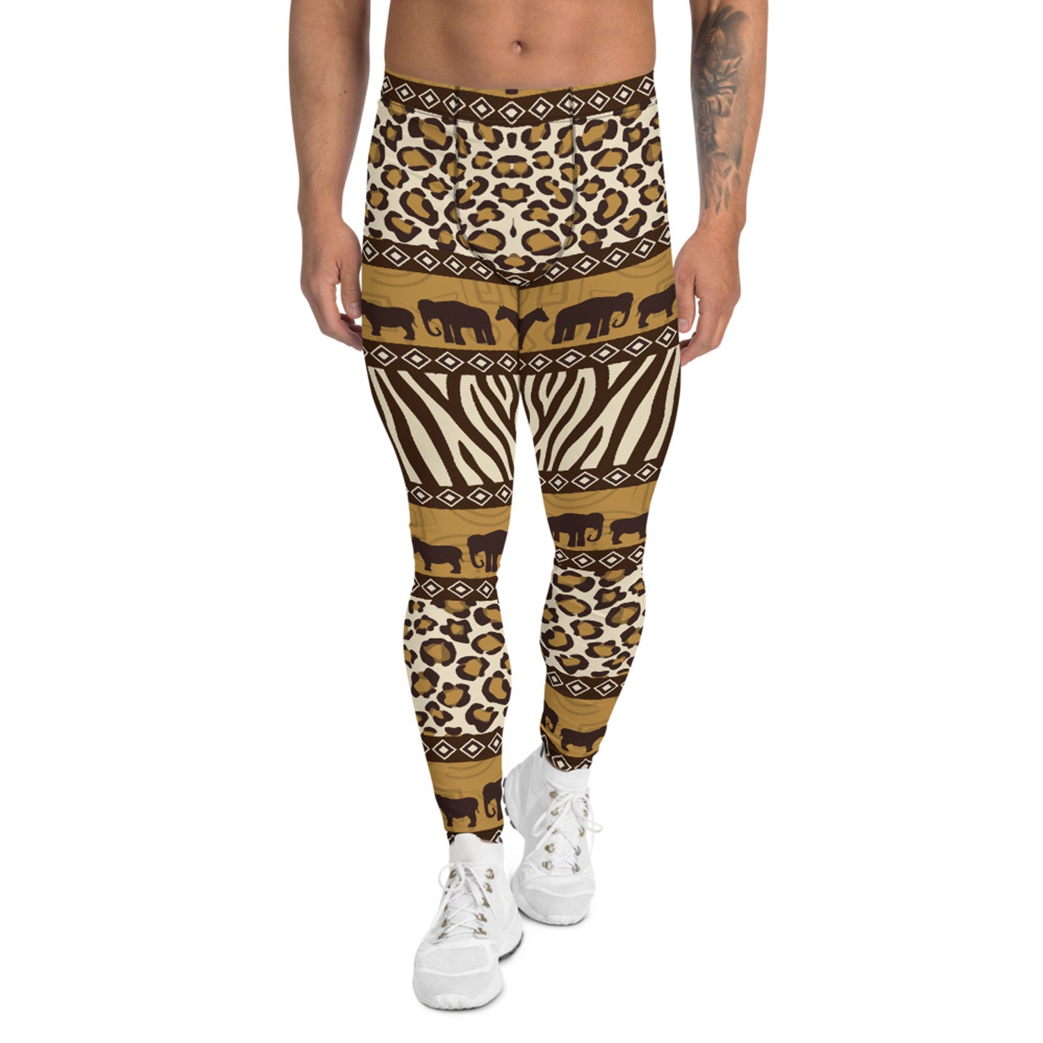 Safari Animals Leggings for Men