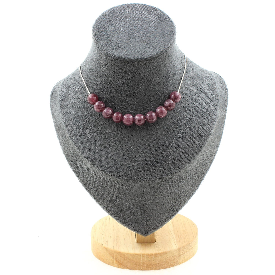 Lepidolite 8 mm 10 beads necklace