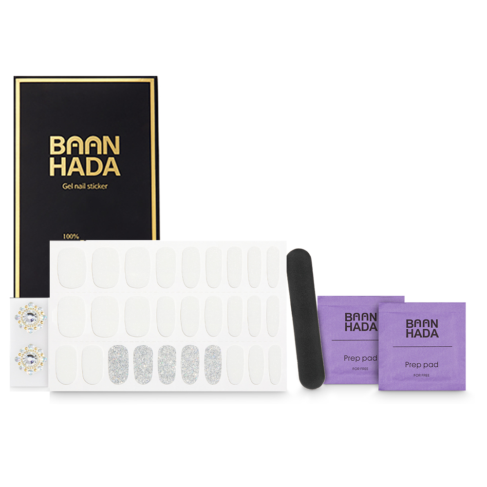 Korean Gel Nail Strips Nail decals All-In-One Kits