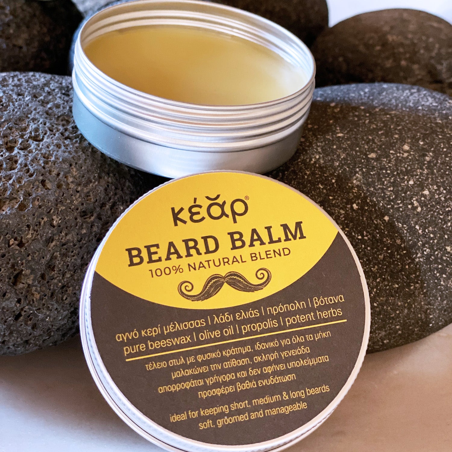 Beard Boss Kear Beard Balm : Tame, Nourish &amp; Style Naturally