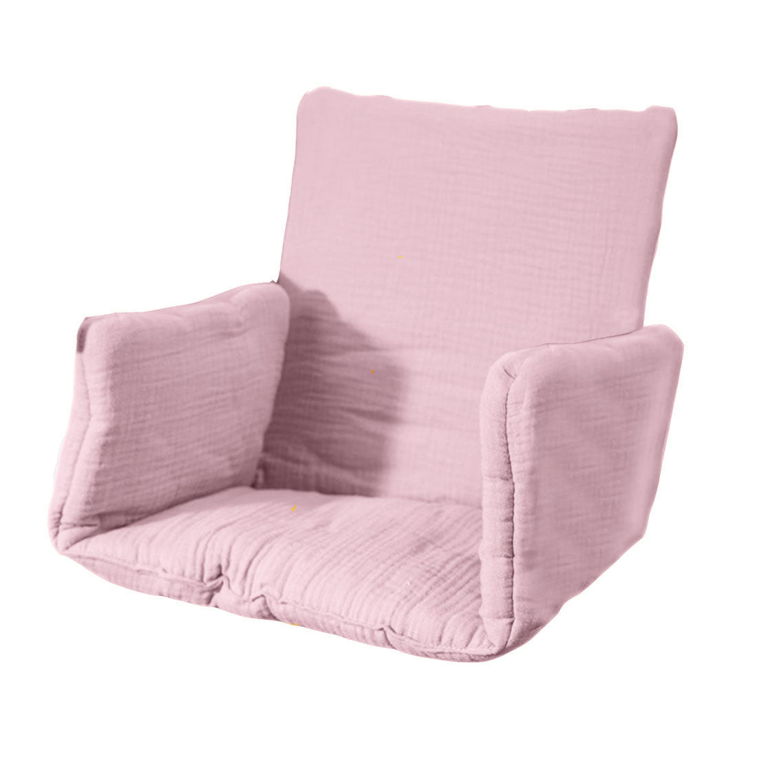 Cushion High Chair in Organic Cotton - Pink