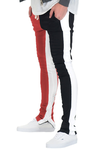 Split Two Tone Track Pants