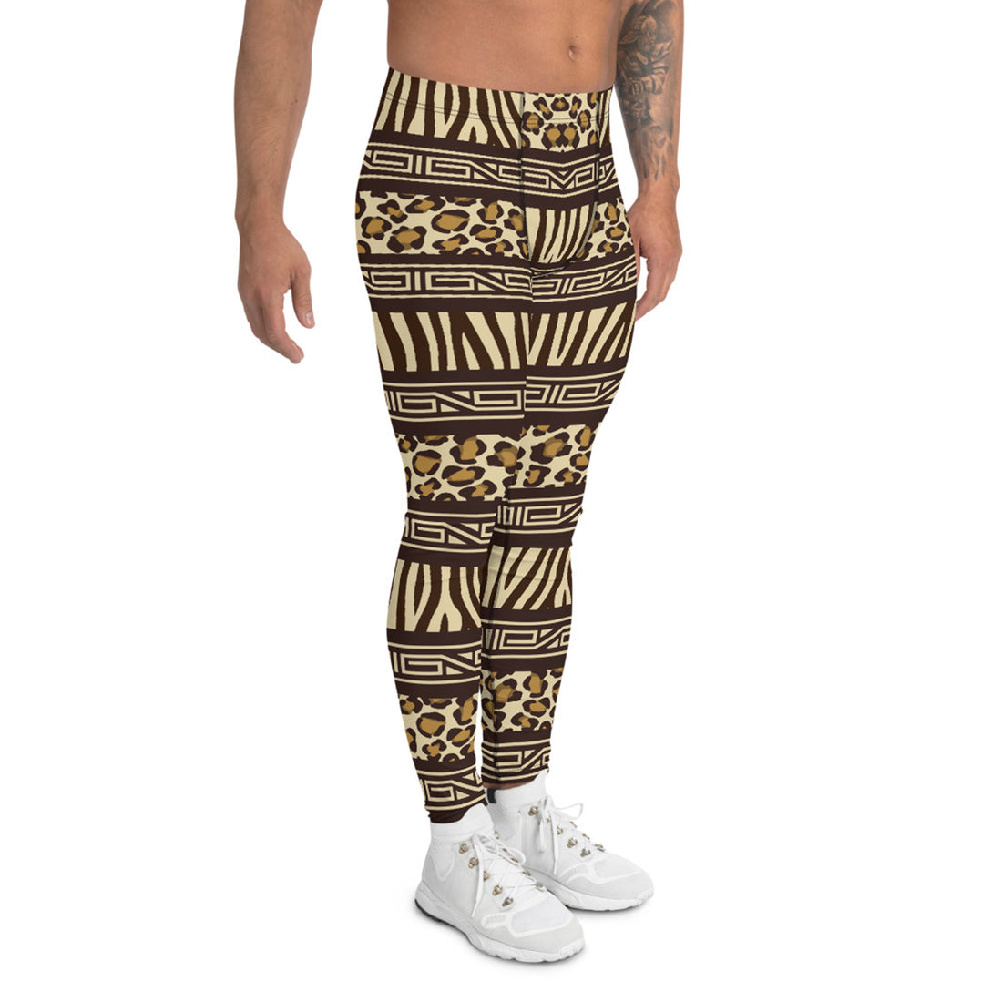 African Safari Leggings for Men