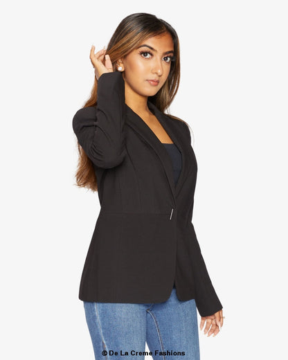 Black Casual Blazer