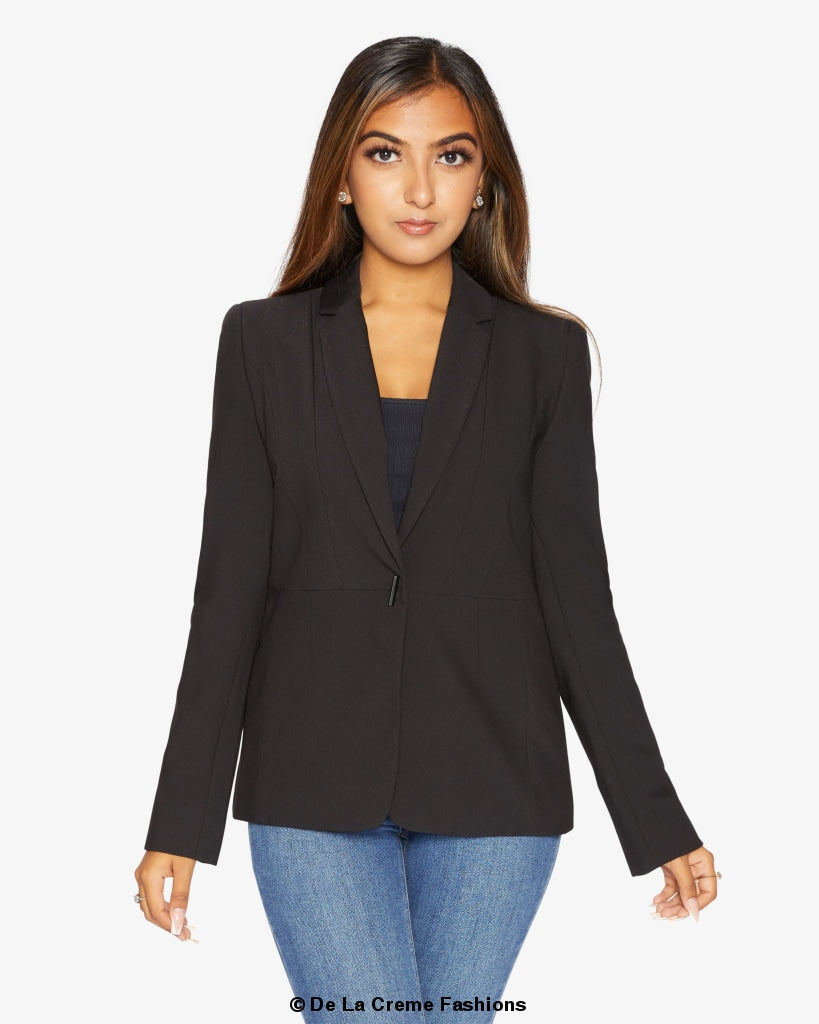 Black Casual Blazer