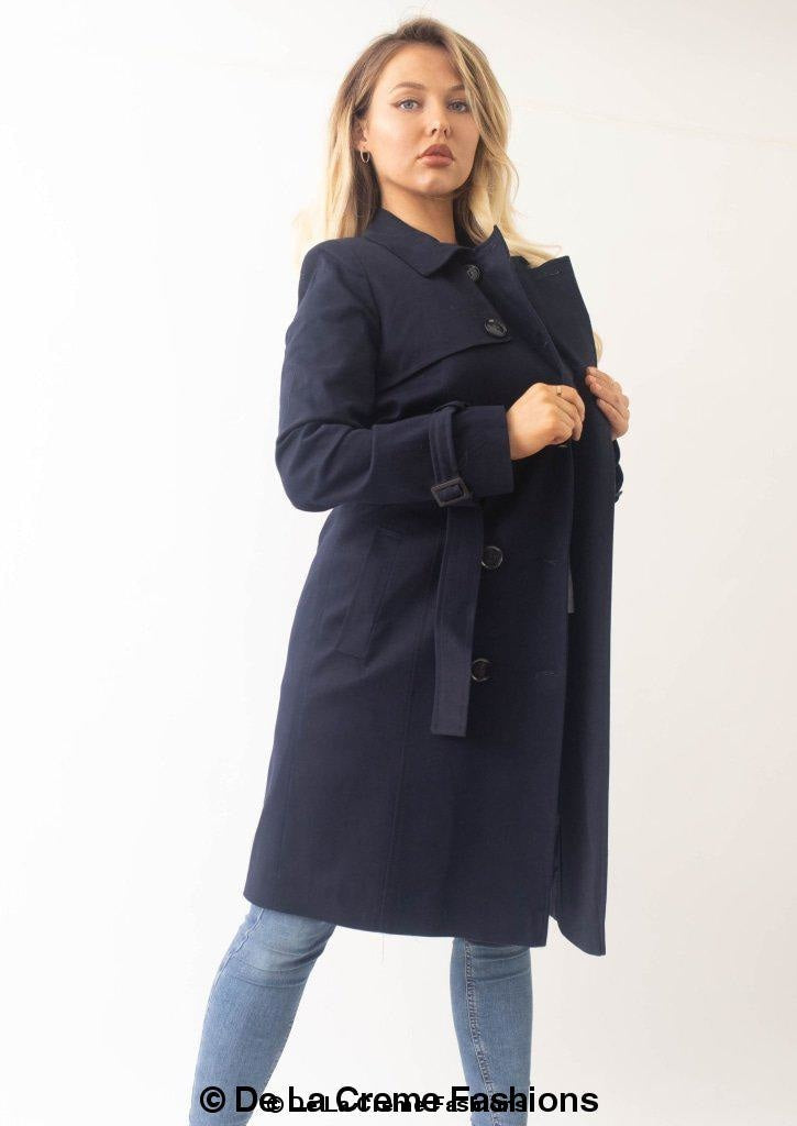 Slim Fit Lightweight Trench Coat